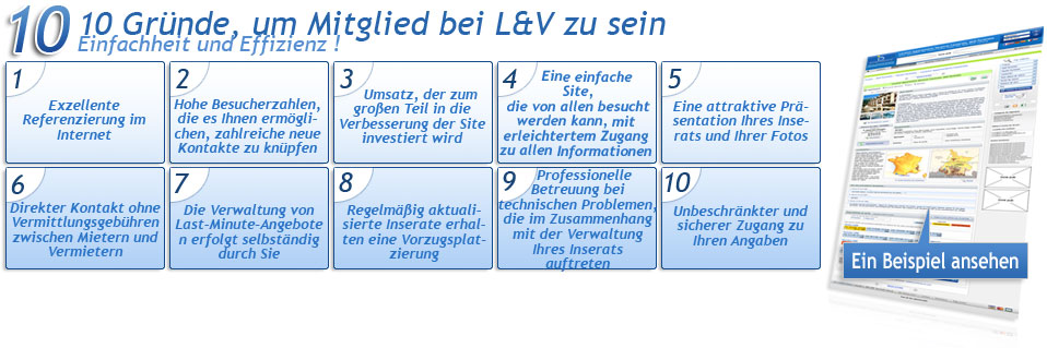 10 raisons d'être sur L&V